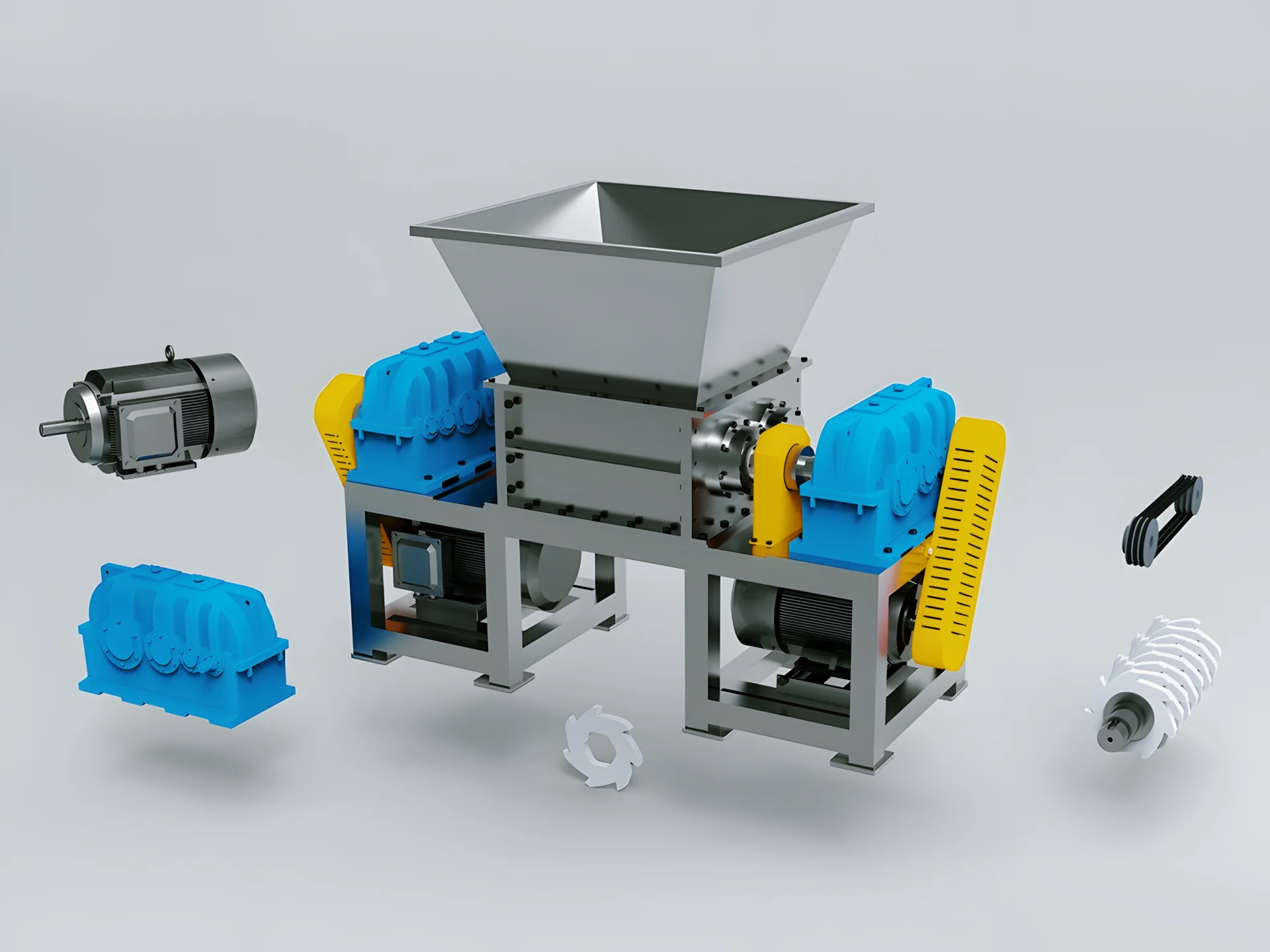 Double Shaft Shredder 2